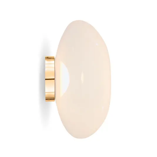 Melt Surface LED Wandleuchte Opal/Gold - Tom Dixon Nur Für Kurze Zeit