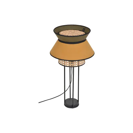 Billig Singapour DBL Tischleuchte, khaki/curry - MARKET SET