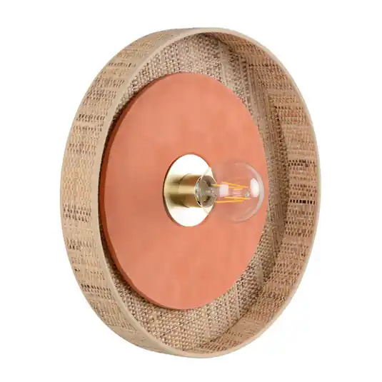 Direktkauf Portinatx Wandleuchte terracotta, Ø40cm - MARKET SET