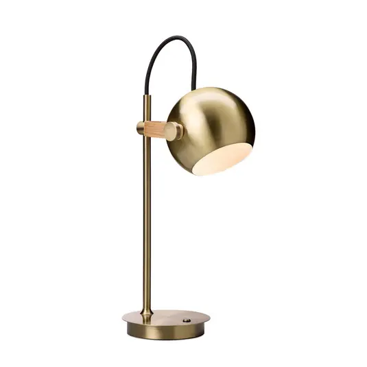Neue Kollektion DC PORTABLE LED-Akkulampe messing antik Metall - Halo Design