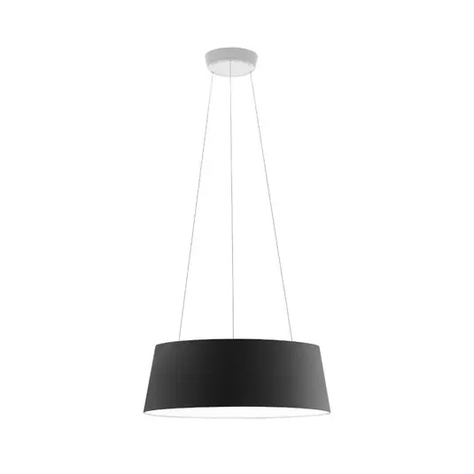 Highlight Oxygen LED-Hängeleuchte, schwarz, Ø 56 cm - Stilnovo