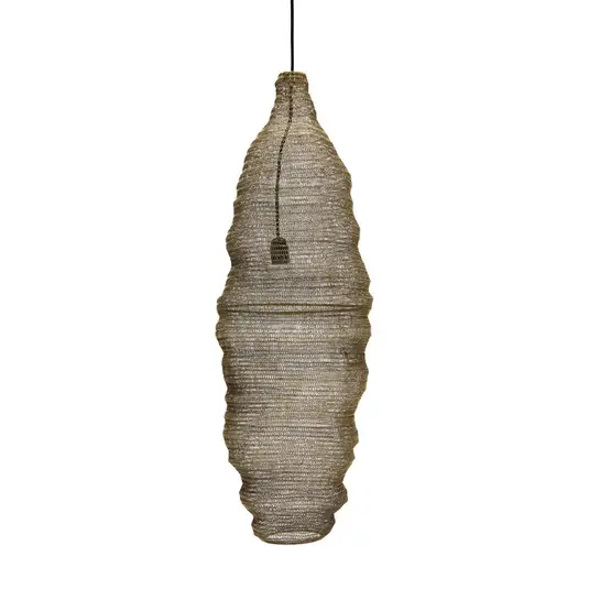 Begrenztes Angebot Mesh Pendelleuchte gold Eisen Ø 30 cm - House Doctor