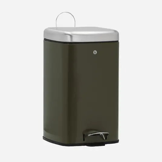 Solange Der Vorrat Reicht HDSort Mülleimer, dunkelgrün, Höhe 46 cm - House Doctor