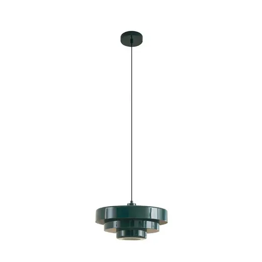 Tivra Hängeleuchte, glänzend grün, Ø 35 cm, Metall - Lindby Jetzt Bestellen