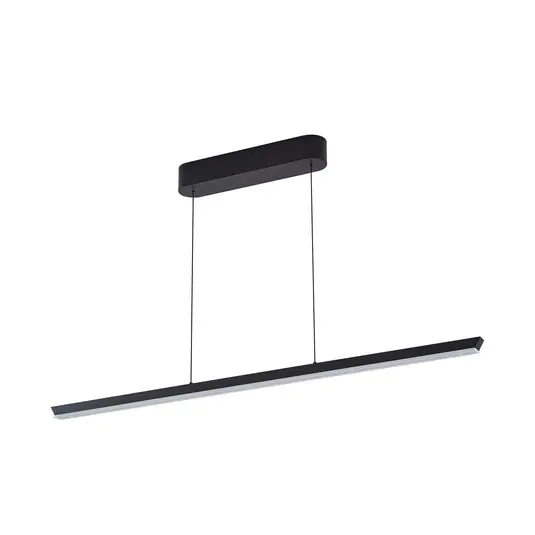 Solvar LED-Hängelampe, schwarz, 117 cm, CCT, dimmbar - Lucande Super-Preis