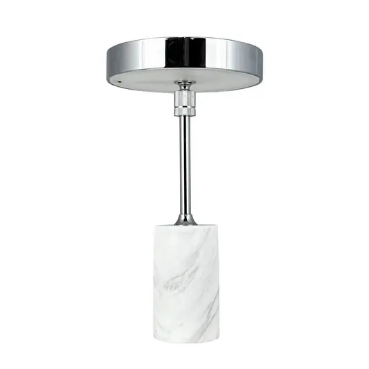 Starlight LED-Akku-Tischlampe, chrom/weiß - Dyberg Larsen Expressversand