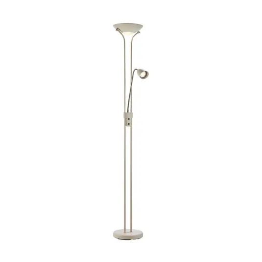 Rabatt Modu LED-Deckenfluter, beige, Eisen, Leselicht, Höhe 180 cm, dim. - Markslöjd