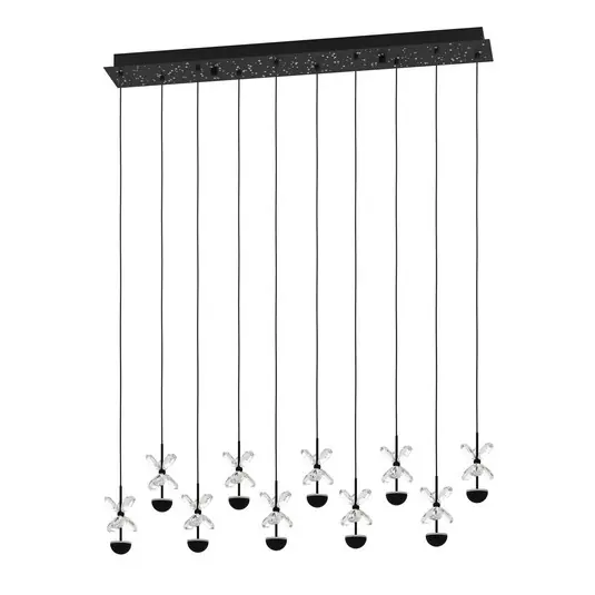 Sofort Bestellen Pianopoli Hängelampe schwarz 87cm lang - EGLO Stars Of Light