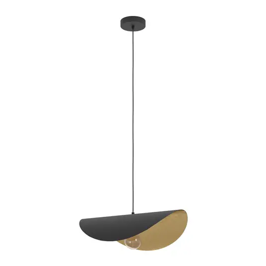 Letzte Chance Saceda Hängelampe, 53 cm schwarz/gold - EGLO Stars Of Light