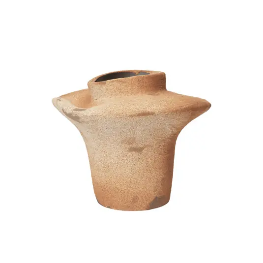 Direktkauf Evio Vase, umbrabraun, Höhe 22 cm, Steingut - ferm LIVING
