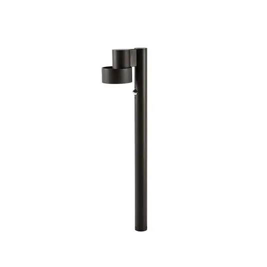Geprüft Elune LED-Wegelampe, schwarz, Sensor, IP44, 77 cm - Lucande