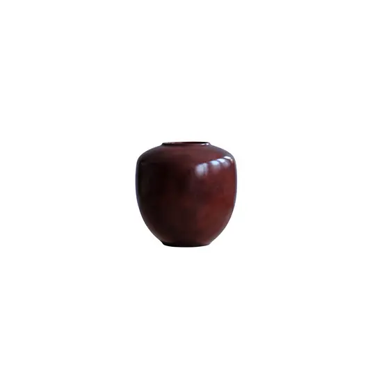 Aktuell Sunao Medio Vase maronenbraun 30 cm Keramik - 101 Copenhagen