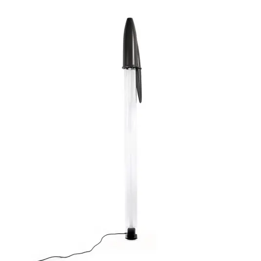Finale Aktion BIC LED-Pendelleuchte, schwarz, Länge 173 cm - Seletti