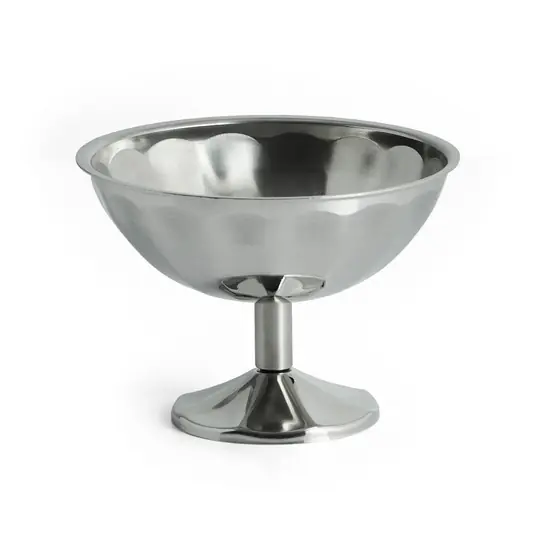 Günstig Italian Dessertbecher grau Edelstahl Ø 12 cm - HAY