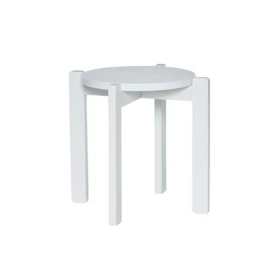 Always Hocker hellgrau Höhe 42 cm - HÜBSCH Wochenendangebot