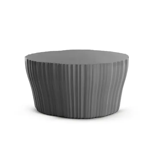 Letzte Chance Corteza Beistelltisch, anthrazit, Höhe 36 cm - Kartell