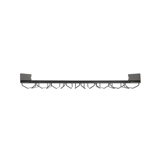 Neue Ware HDFari Weinglasregal, schwarz, 85 cm, Metall - House Doctor