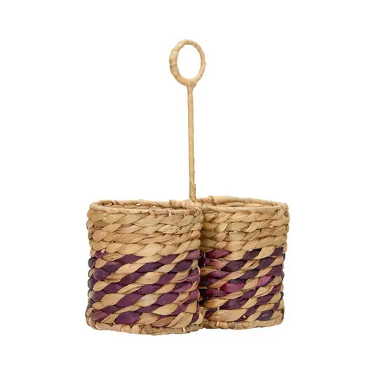 Neu HDOrgi Korb, Wasserhyazinthe, 26 x 13 x 33 cm - House Doctor