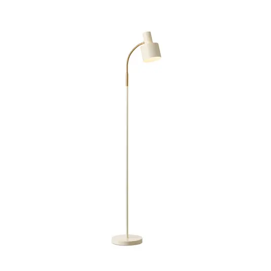 Heißes Angebot VOGUE Stehlampe, beige, Höhe 143 cm Metall E27 - Halo Design