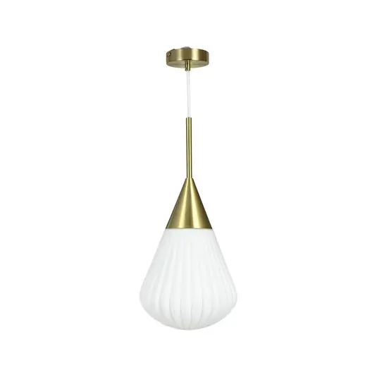 Ballon Pendelleuchte Small Opal/Messing - DybergLarsen Sonderangebot