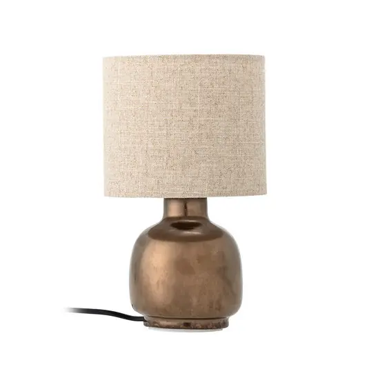 Agni Tischlampe, bronze, Höhe 26 cm, Keramik - Bloomingville Preisknaller