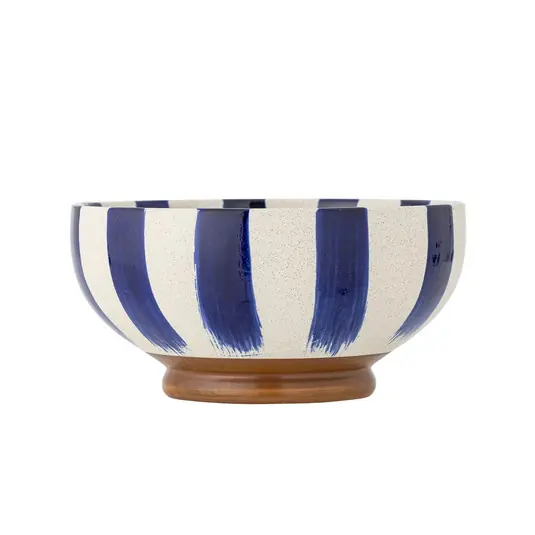 Sofort Bestellen Shakti Schale, blau/weiß, Höhe 12cm, Keramik - Bloomingville