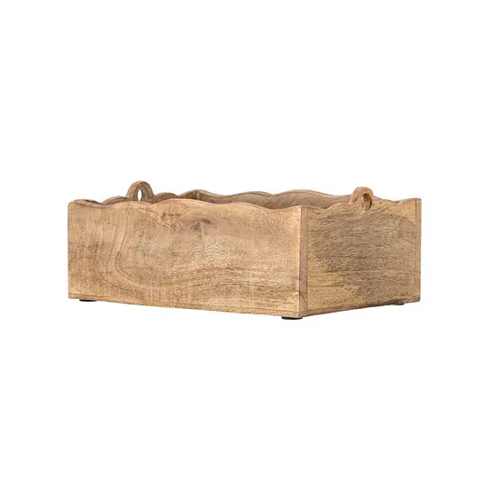Neu Nonnie Aufbewahrungsbox, natur, 29 cm, Holz - Bloomingville