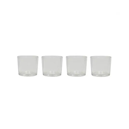 Kuki Glas, klar, 4er-Set, Höhe 8 cm - OYOY Living Design Sichere Zahlung