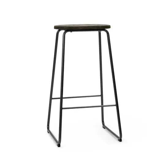 Earth Stuhl, braun, Stahl, Höhe 74 cm - Mater Bestseller