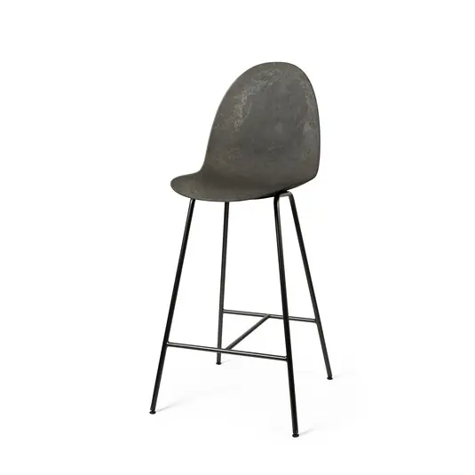 Sichere Zahlung Eternity Barhocker, braun, Stahl, Höhe 116,5 cm - Mater