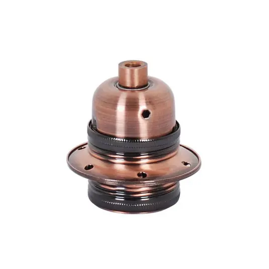 Jetzt Kaufen COMBI Lampenfassung E27, kupfer antik, Metall - Halo Design