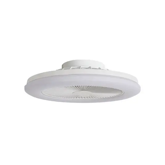 Vedin LED-Deckenventilator, Ø 45 cm, RGBW, dimmbar, weiß, DC - Lindby Begrenztes Angebot