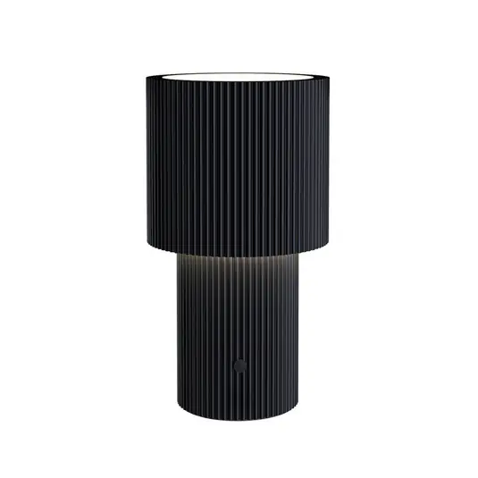 Saisonangebot Iluma LED-Akku-Tischleuchte, schwarz, Höhe 22,1 cm - Herstal