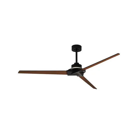 Brisa LED-Deckenventilator schwarz/holz DC leise - Mantra Begrenztes Angebot