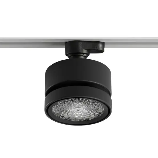 Markenware Nivo Schienenadapter, schwarz, 3-Phasen, Metall - Sigor