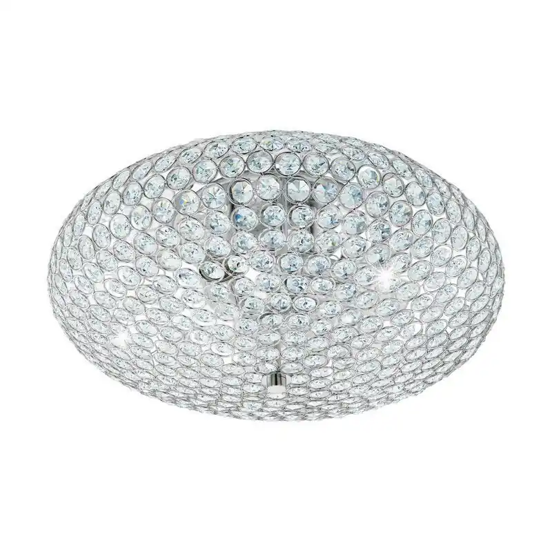 Chrom retro Deckenleuchte Glas, Annamarie Sofort Bestellen