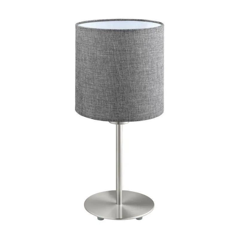 Bestseller Graue moderne Tischleuchte Stoff, Abano, mit Schalter
