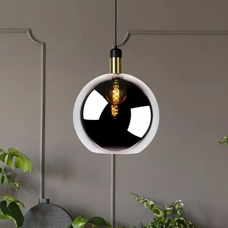Graue Pendelleuchte Vintage, Julius Expressversand