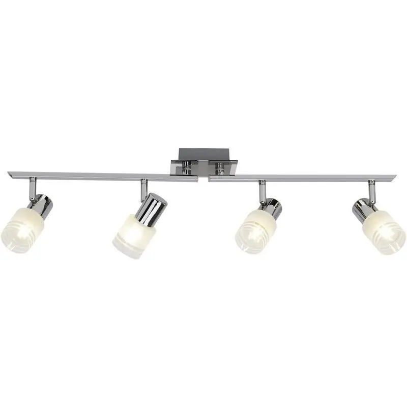 Metall Deckenstrahler Chrom, Blake, 28W, 2700K LED Garantierte Lieferung