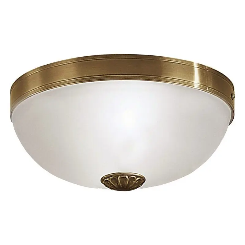 Angebot Bronze antik Deckenlampe Glas, Esca