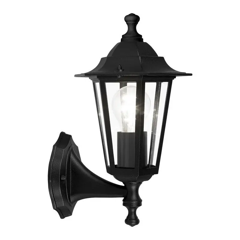 Bestpreis Schwarze antik Außenleuchte Aluminium, Alieke, IP44