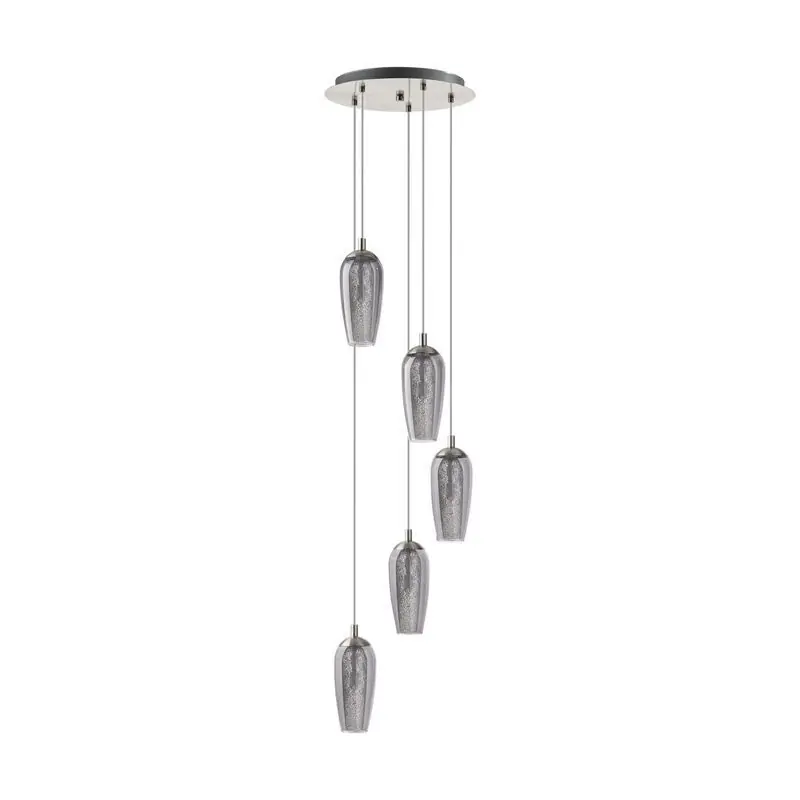 Nickel design Pendelleuchte Glas, Olcay Wochenendangebot