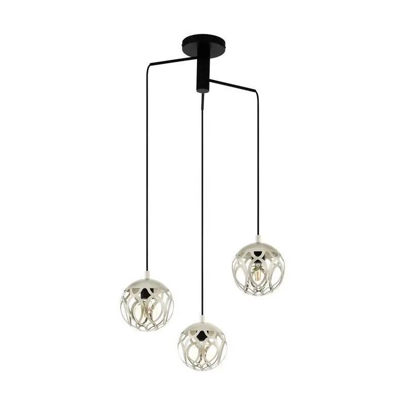 Saisonangebot Graue moderne Pendelleuchte Stahl, Eveliene