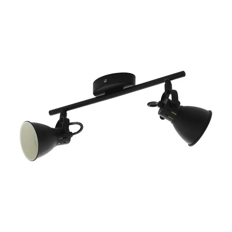 Schwarze vintage Deckenstrahler Stahl, Tinke Aktuell