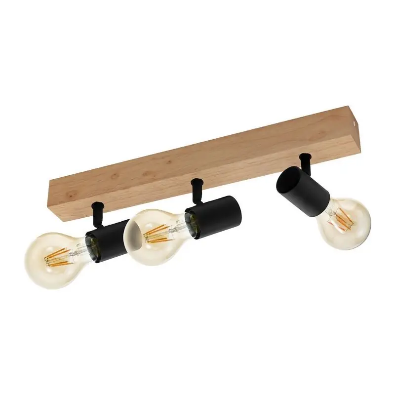 Neue Kollektion Holz Deckenstrahler Braun, Anton