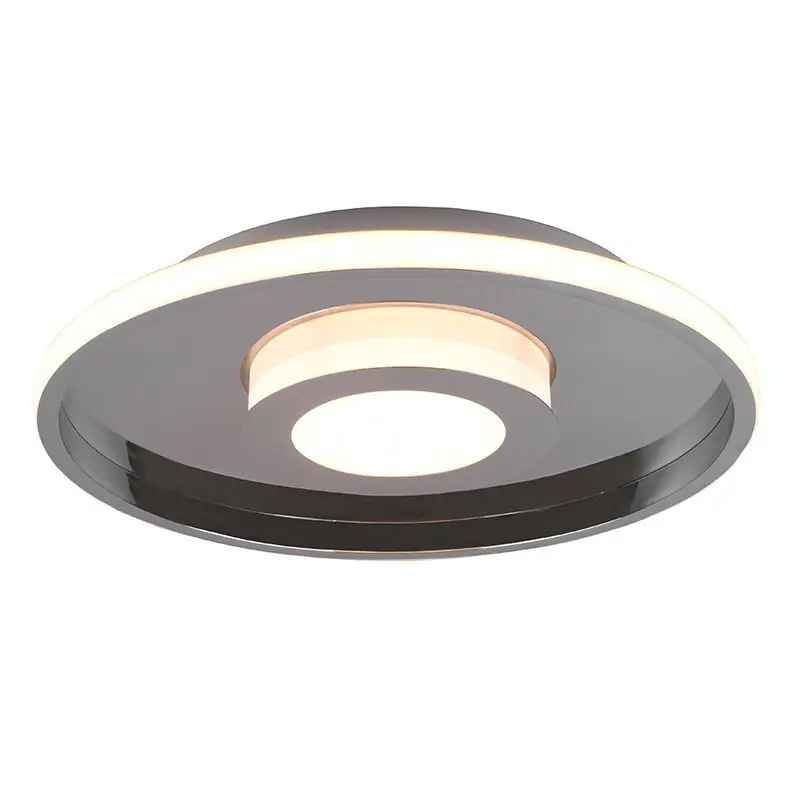 Expressversand Chrom Badezimmer Deckenleuchte Modern, Kayla, 35W, 3000K LED, IP44