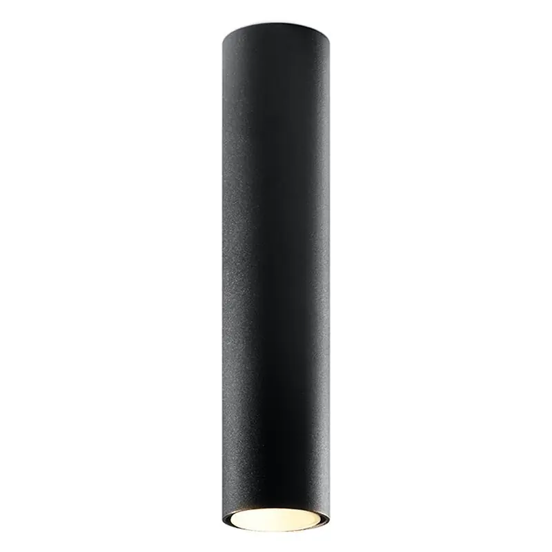 Aktuell Aluminium Aufbauspot Schwarz, Harley