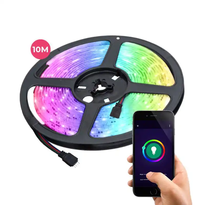 10 Meter Smart WLAN-LED-Streifen für den TV, 30 W, RGB (alle Farben) Meistverkauft
