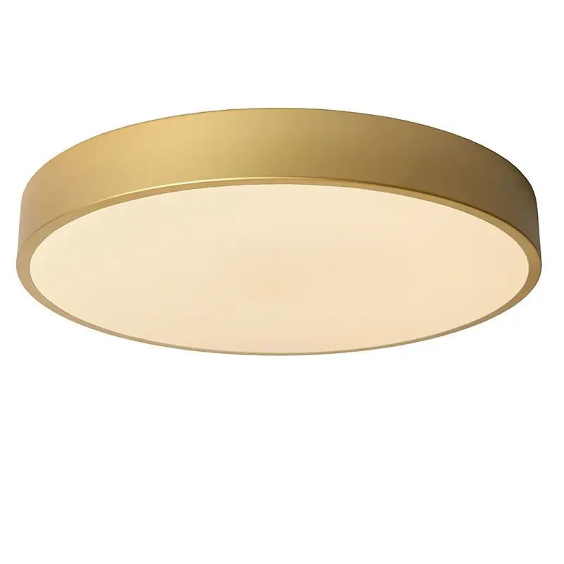Top-Preis Goldene Deckenlampe Modern, Unar, 24W, 2700K LED, 3-stufig dimmbar