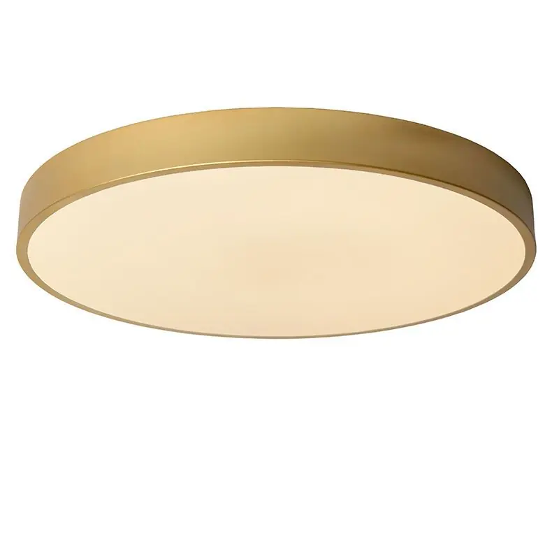 Neue Kollektion Goldene Deckenlampe Modern, Unar, 36W, 2700K LED, 3-stufig dimmbar